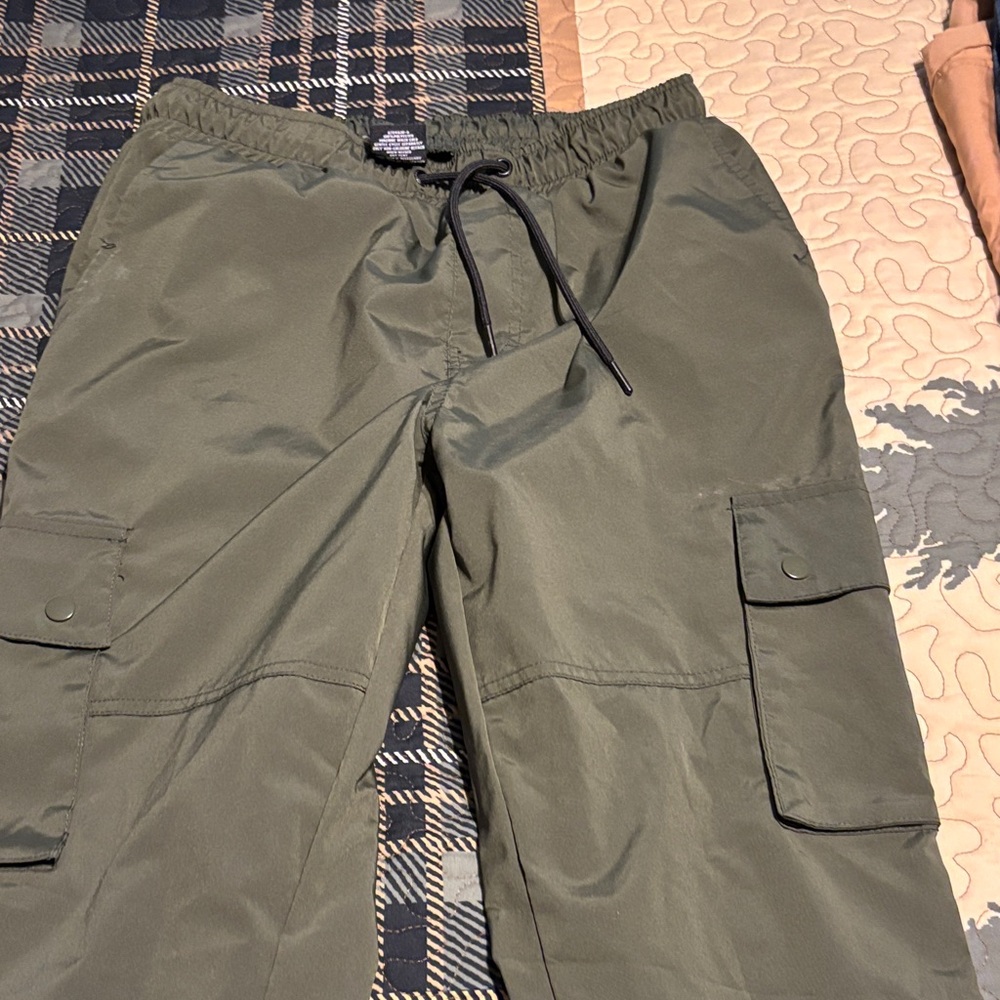Men's Olive Cargo Pants